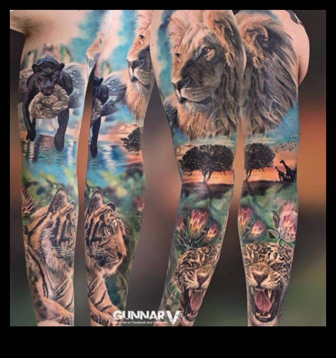 مجلة الغابة تغوص في الروايات وراء وشم الحيوانات 4 مجلات الغابة: الغوص في روايات وشم الحيوانات