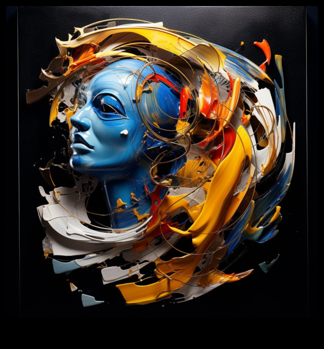 أصداء معبرة: صدى الفن التجريدي مع العاطفة