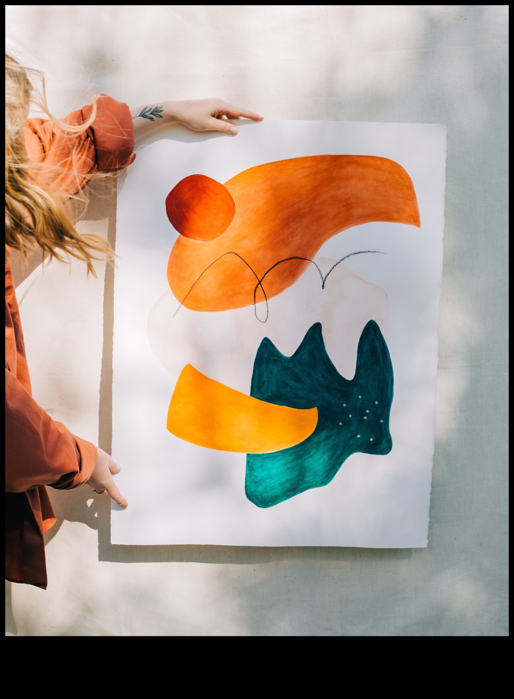 أصداء معبرة: صدى الفن التجريدي مع العاطفة