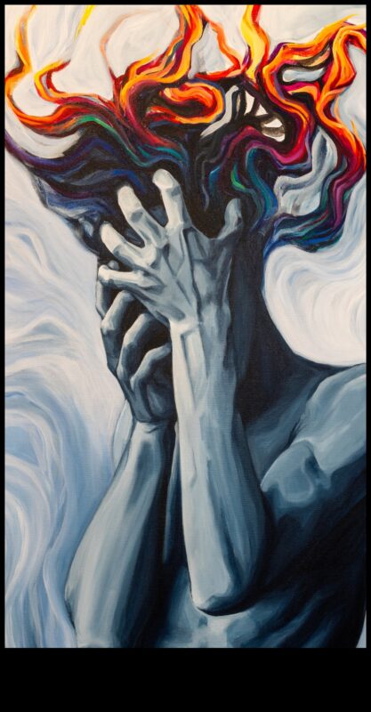 أصداء معبرة: صدى الفن التجريدي مع العاطفة