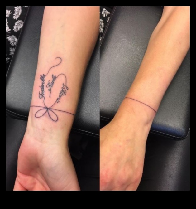 سحر خفية: وشم المعصم الأنيق لكل الأذواق