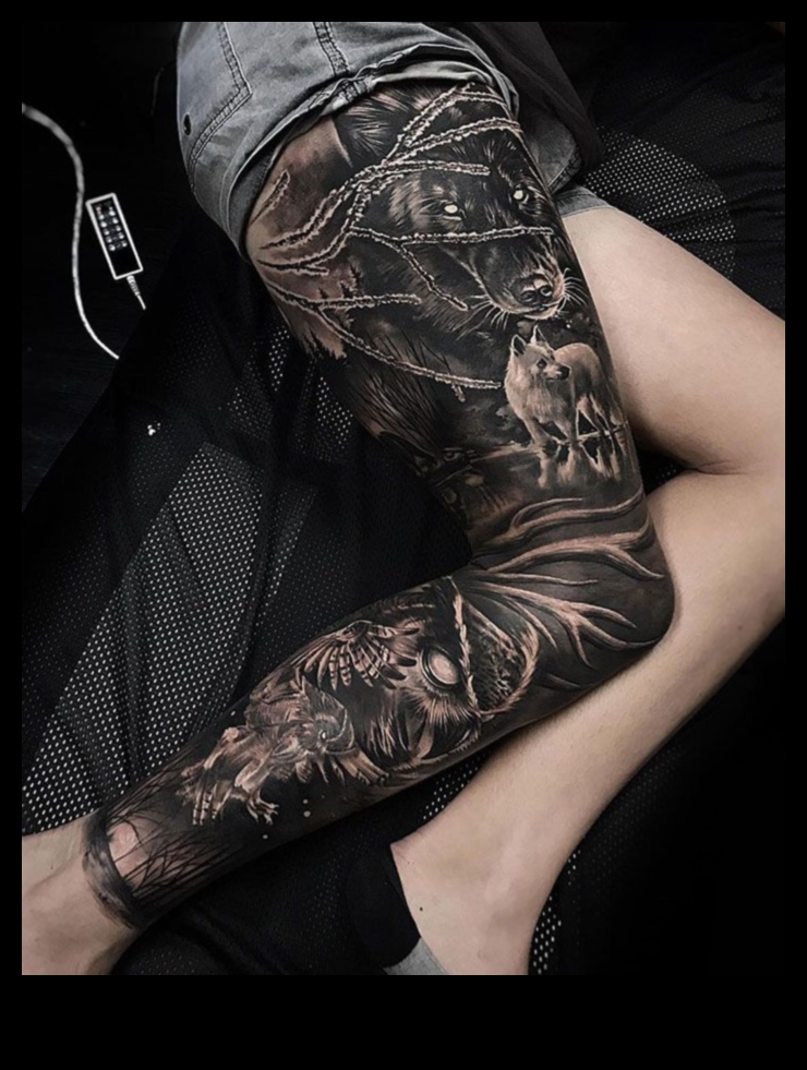 رحلات ملحمية وشم الساق التي تحكي القصص 4 رحلات ملحمية: استكشف عظمة روايات وشم الساق