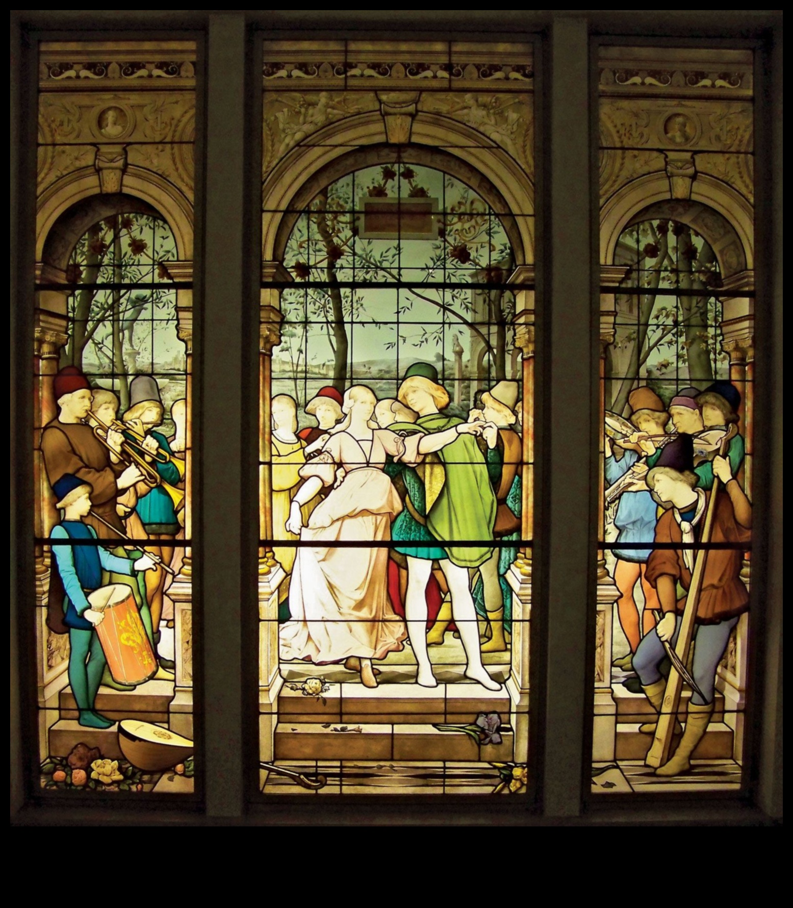 الأناقة الكنسية: فن الزخرفة الدينية في كنائس العصور الوسطى