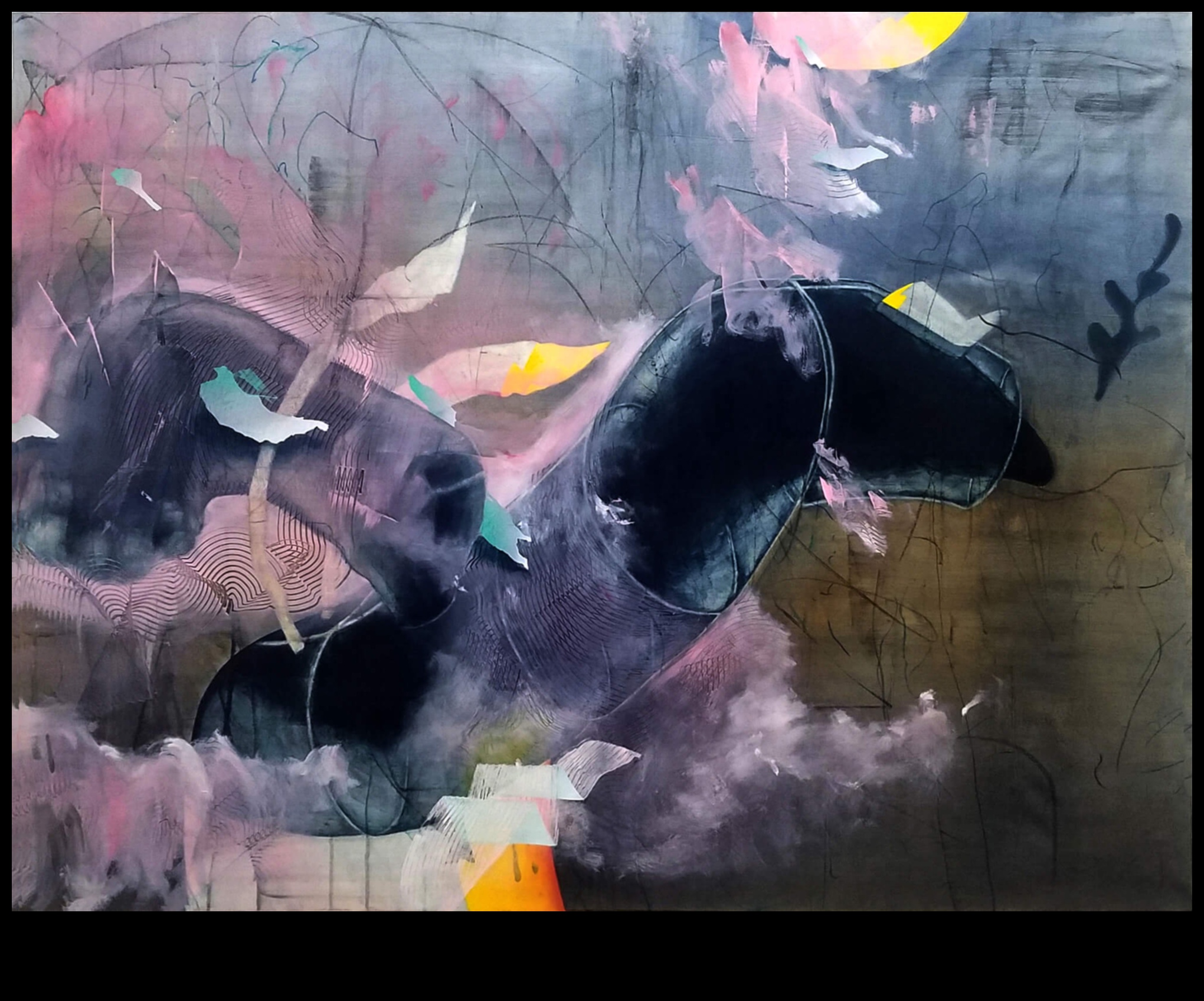 اللوحات التعبيرية: استكشاف عالم فن الجسد