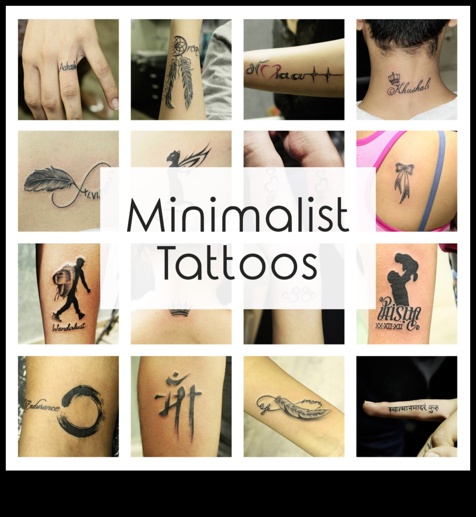 السحر الصغير: اكتشف الفن وراء الوشم الصغير البسيط