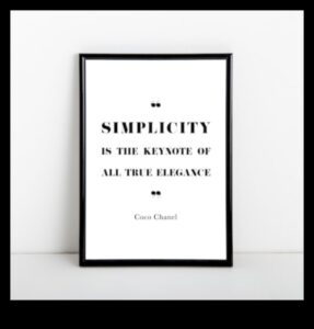 البساطة تتحدث: الكشف عن أناقة فن الحبر البسيط