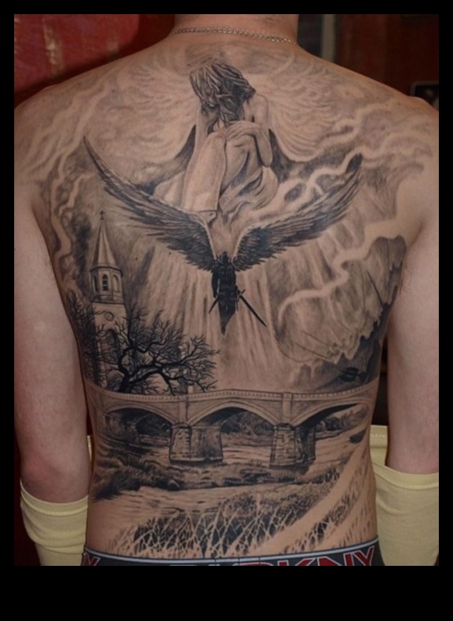 فن العودة: ارفع من أسلوبك مع قصص وشم الظهر الملحمية