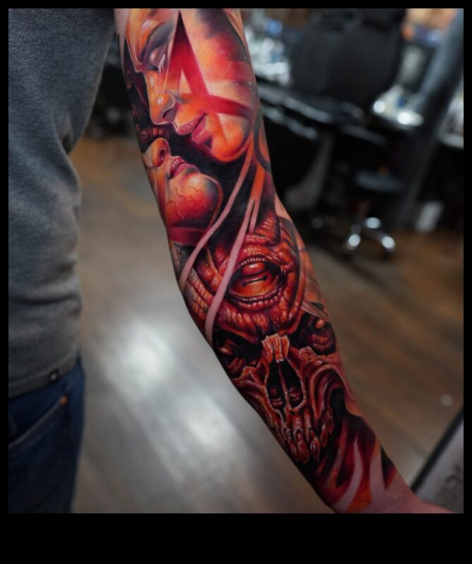 براعة الحبر: سجلات أساليب الوشم المتطورة