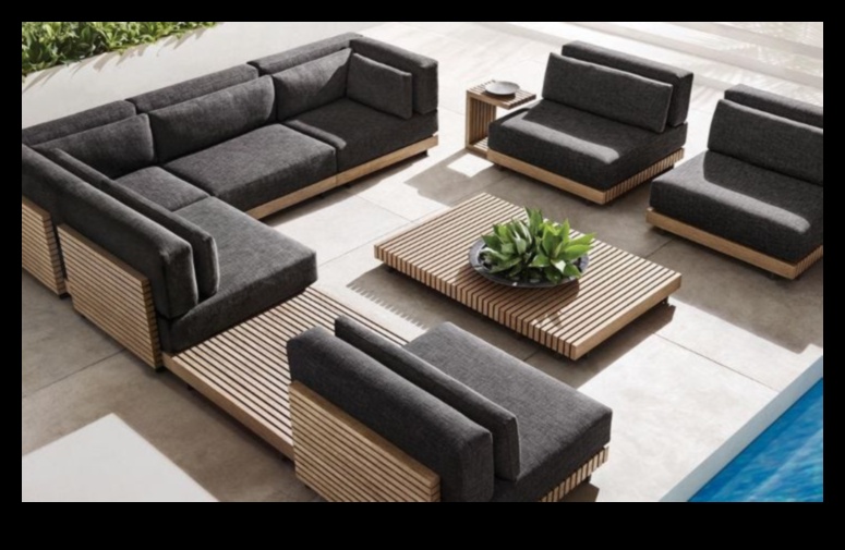 أثاث خارجي منحوت وأنيق من أجل ملاذ دائم 5 الصفاء المنحوت: أثاث أنيق لملاذك الخارجي