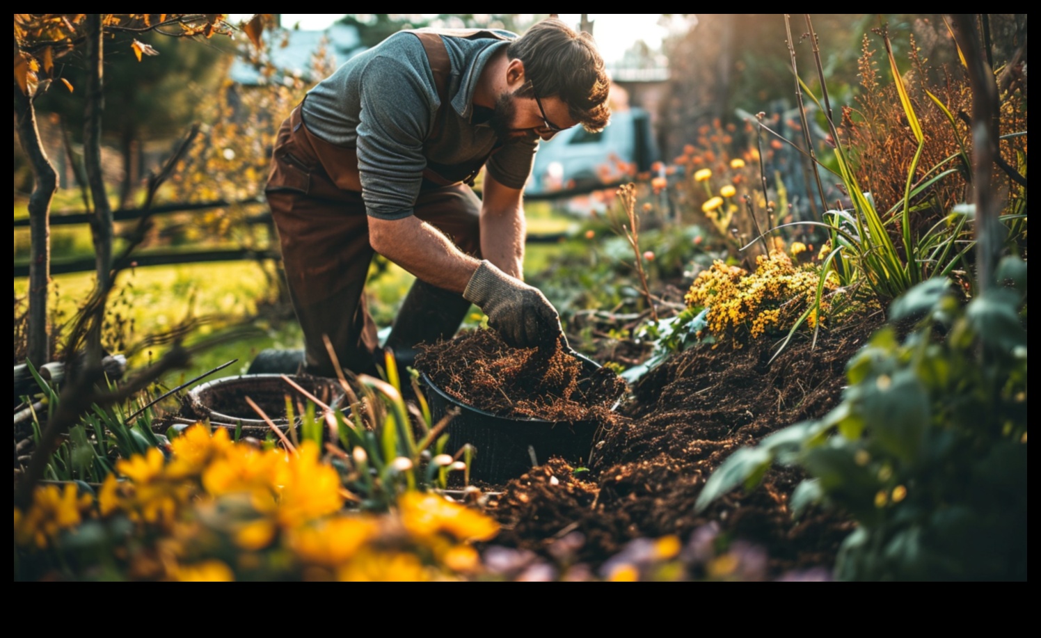 الوئام البيئي: صياغة الحدائق المورقة بالسحر العضوي