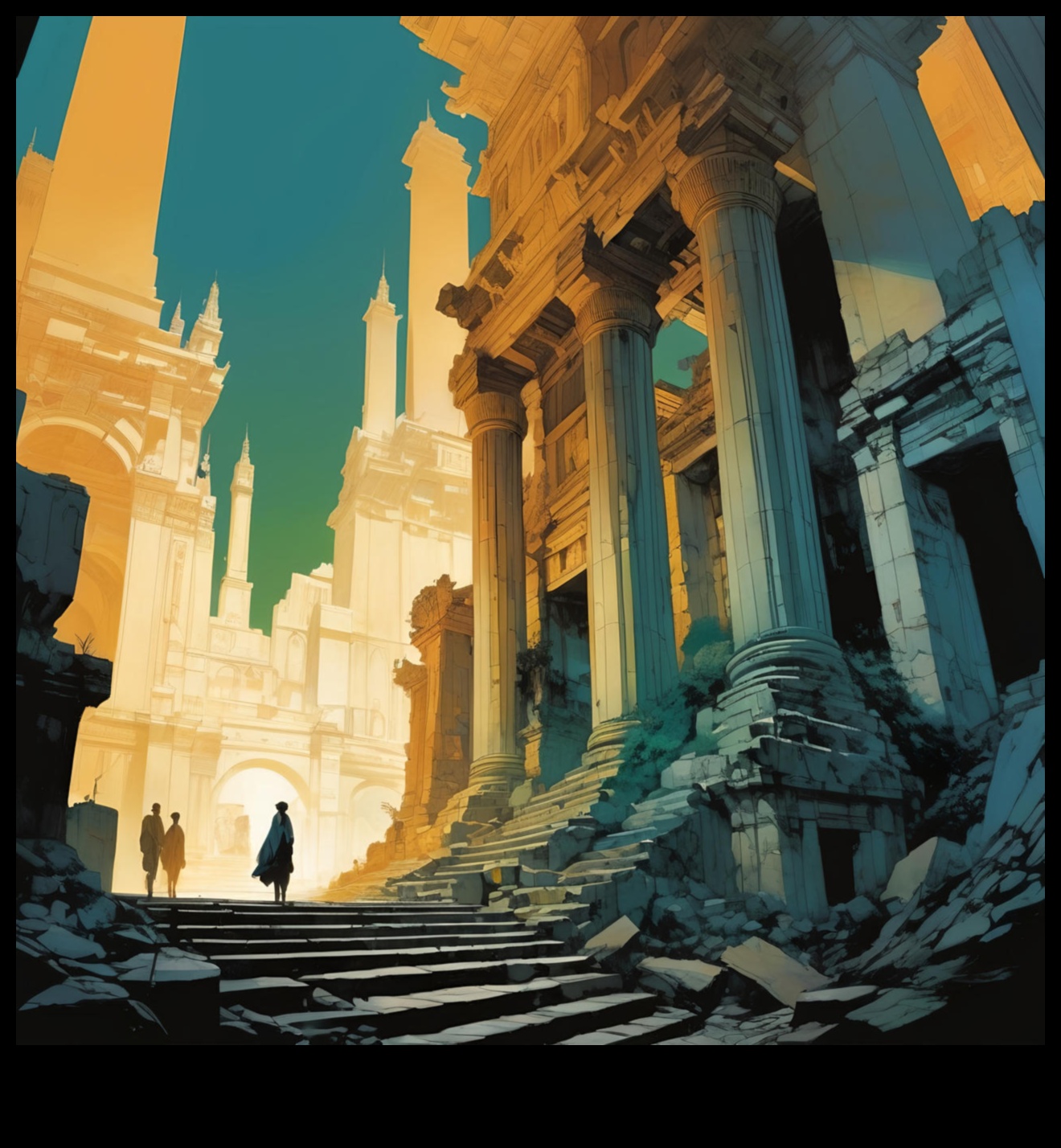 الأصداء المرئية: تتبع الموضوعات عبر الحركات الفنية القديمة