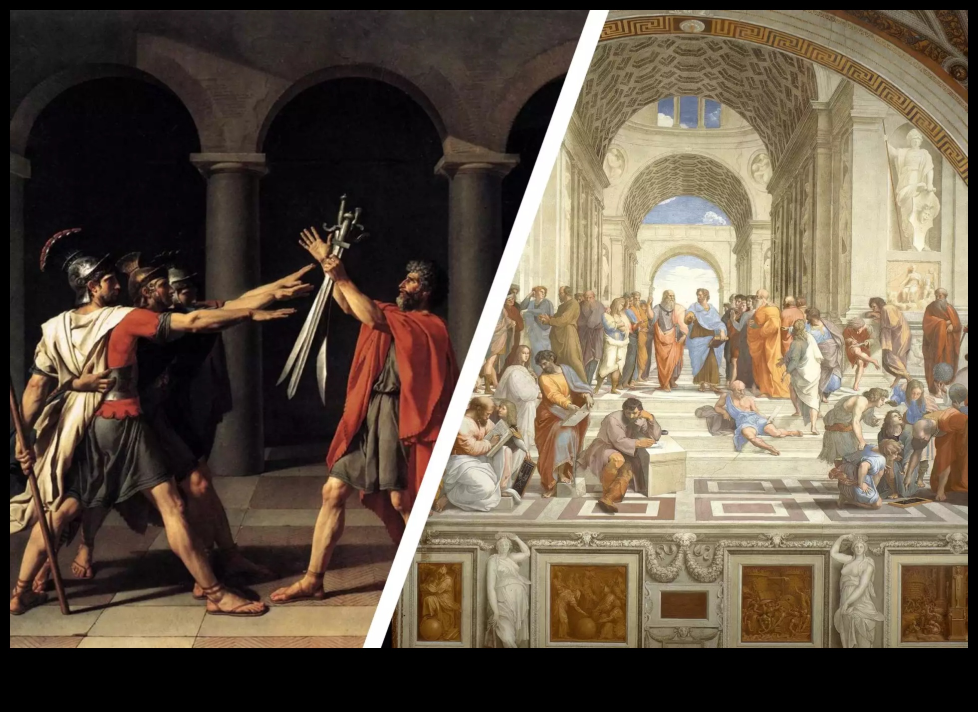 الأصداء المرئية: تتبع الموضوعات عبر الحركات الفنية القديمة