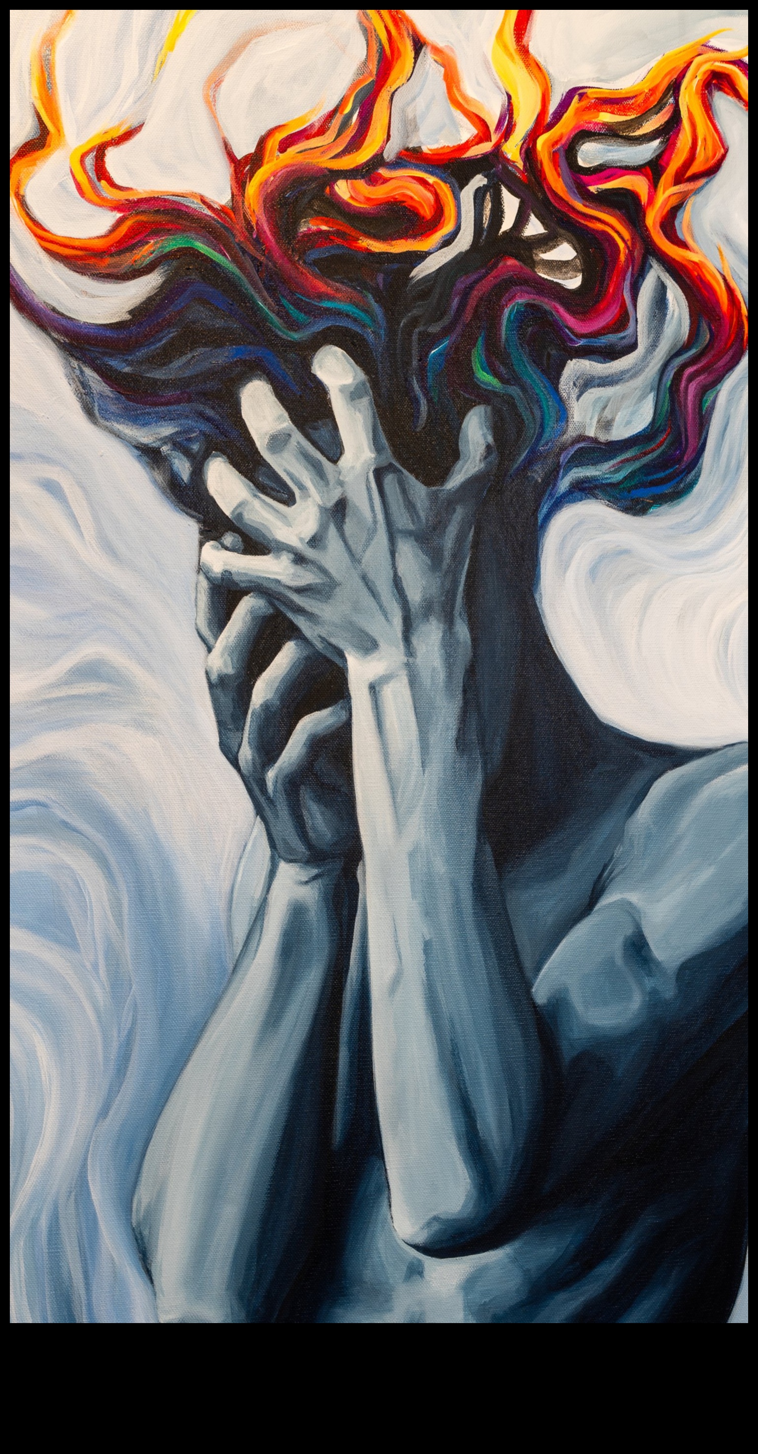 أصداء معبرة: صدى الفن التجريدي مع العاطفة