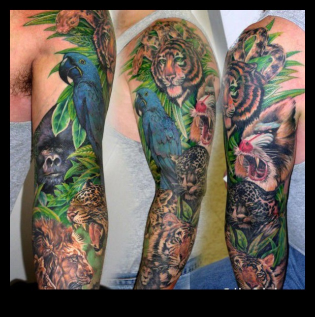 مجلة الغابة تغوص في الروايات وراء وشم الحيوانات 1 مجلات الغابة: الغوص في روايات وشم الحيوانات