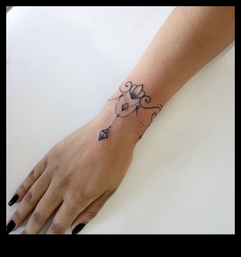 سحر خفية: وشم المعصم الأنيق لكل الأذواق